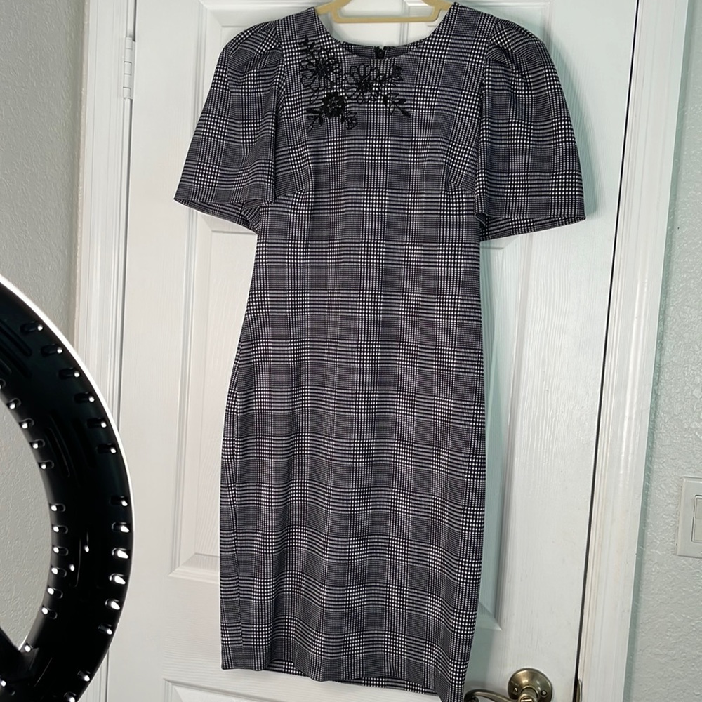 Calvin Klein dress size 10, black and white